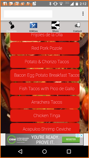 Authentic Mexican Food screenshot