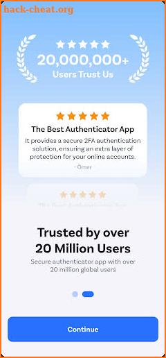 Authenticator App screenshot