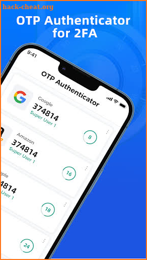 Authenticator App - 2FA & OTP screenshot