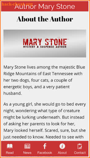 Author Mary Stone screenshot
