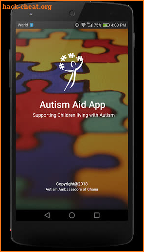 Autism Aid App screenshot
