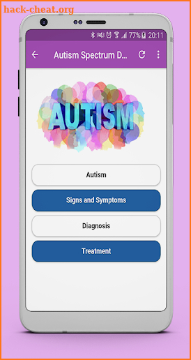 Autism Spectrum Disorder screenshot