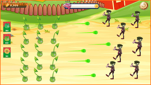 Auto Battle - Zombie Vs Fruit  screenshot