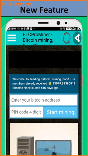 Auto Bitcoin Miner Pro(Cloud Miner) screenshot