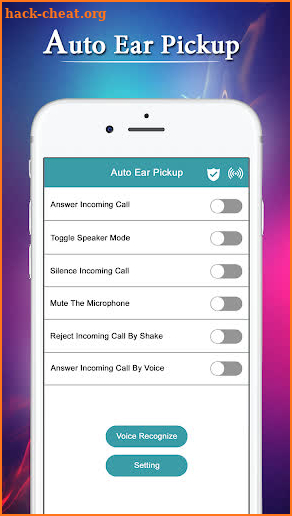 Auto Call Answer - Auto Ear Pickup screenshot