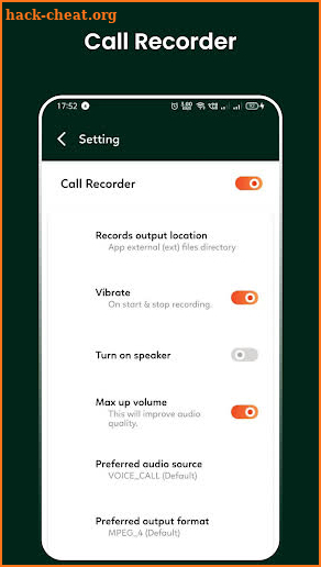 Auto Call Recorder screenshot