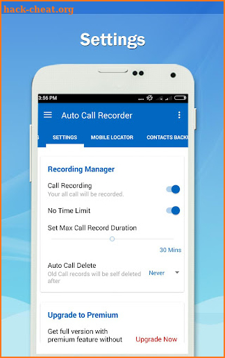 Auto Call Recorder PRO screenshot