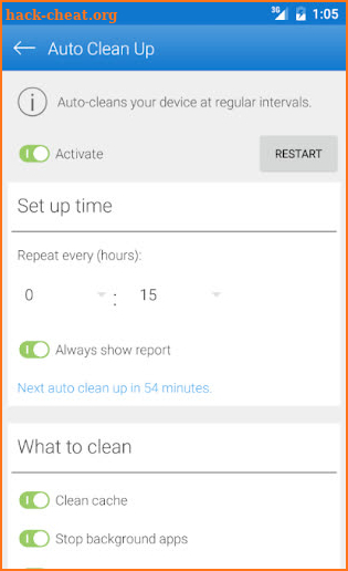 Auto Clean Up screenshot
