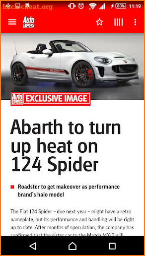 Auto Express screenshot