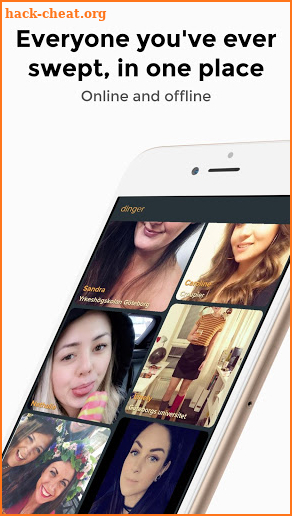 Auto-match! Dinger - Automated fast Tinder swiping screenshot