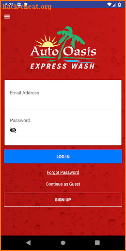 Auto Oasis Express Wash screenshot