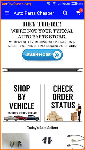 Auto Parts Cheaper screenshot