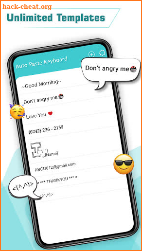 Auto Paste Keyboard - AutoSnap Keyboard screenshot