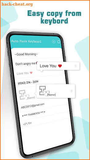 Auto Paste Keyboard - AutoSnap Keyboard screenshot