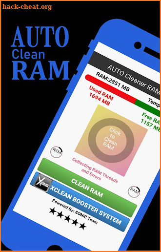 Auto Ram Cleaner Up screenshot