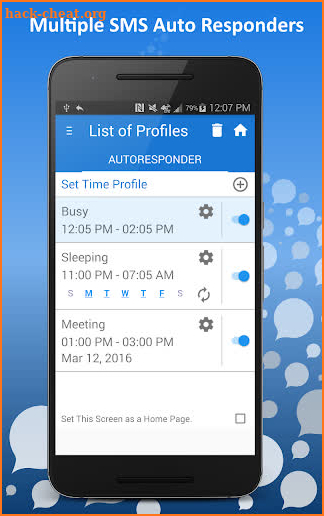 Auto Reply Text Message - Autoresponder- Auto SMS screenshot