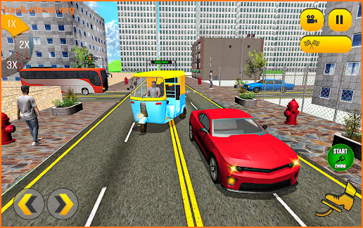 Auto Rickshaw game 3D car game screenshot