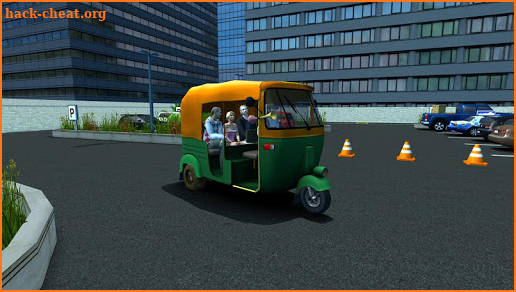 Auto Rickshaw Parking Simulator screenshot