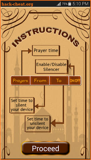 Auto Silence at Prayer's Time screenshot