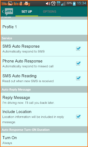 Auto SMS Lite(Autoresponder) screenshot
