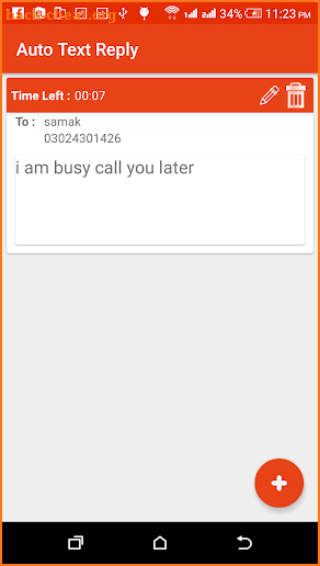 Auto Text Reply-Auto responder,SMS Auto Reply screenshot