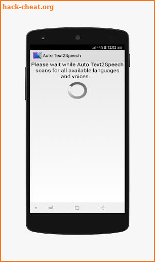 Auto Text2Speech screenshot