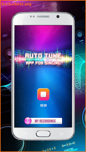 Auto Tune App For Singing screenshot
