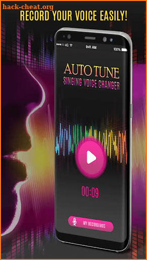 Auto Tune Singing Voice Changer screenshot