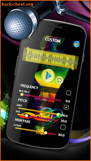 Auto Tune Voice Recorder screenshot