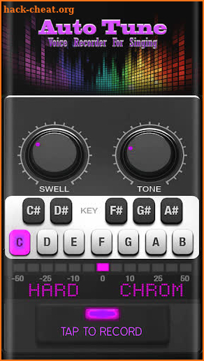 Auto Tune Voice Recorder For Singing screenshot