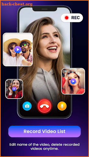 Auto Video Call recorder 2022 screenshot