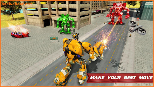 Autobots Robot Car War screenshot