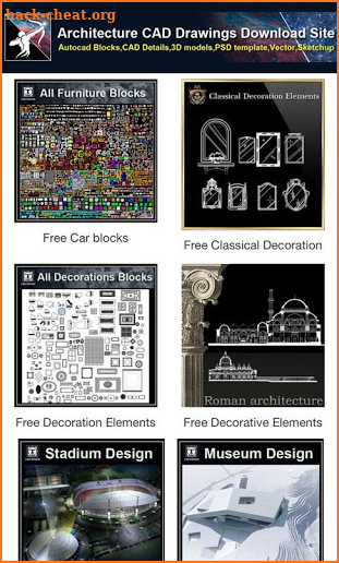 Autocad DWG Drawings Download screenshot