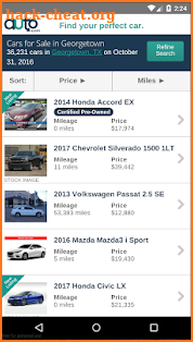 Auto.com - Used Cars And Trucks For Sale screenshot