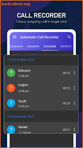 Automatic All Call Recorder screenshot