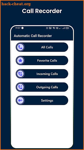 Automatic call Recording screenshot
