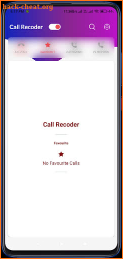 Automatic call recording: all call recorder screenshot