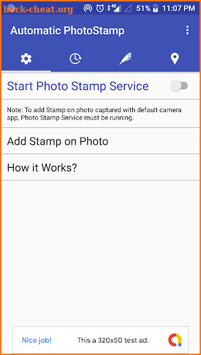 Automatic PhotoStamp screenshot