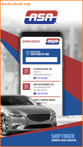 Automotive Service Association (ASA) screenshot