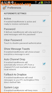 AutoRemote screenshot