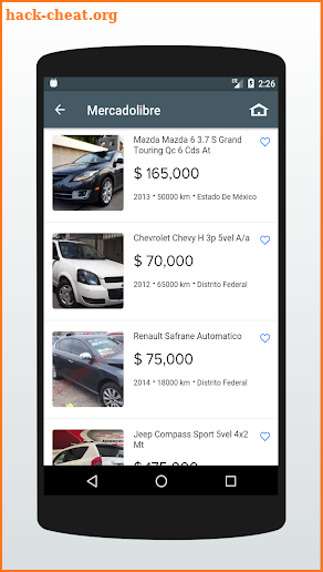 Autos Usados Mexico screenshot