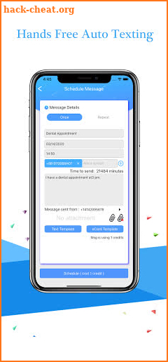 AutoSender - Auto Texting via Virtual US/CA Number screenshot