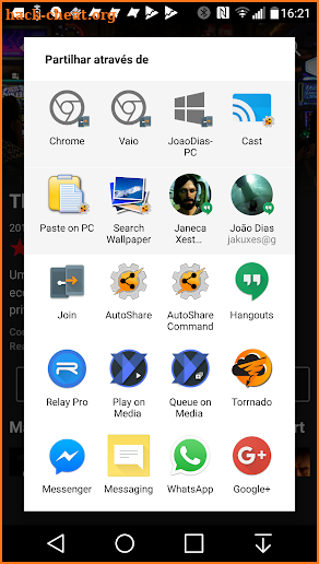 AutoShare screenshot
