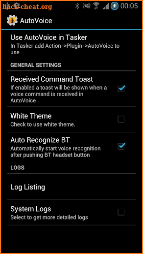 AutoVoice Pro Unlock screenshot