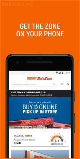 AutoZone - Shop for Auto Parts & Accessories screenshot