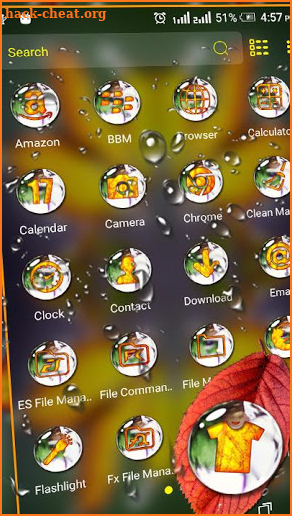 Autumn Dew Launcher Theme screenshot