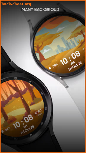 Autumn - Digital Watchface screenshot