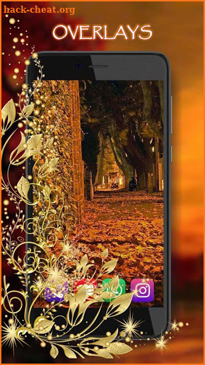 Autumn Fairy Night 2019 live wallpaper screenshot