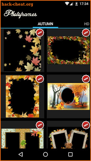 Autumn Frames Plus screenshot