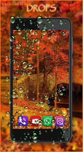 Autumn Park live wallpaper screenshot